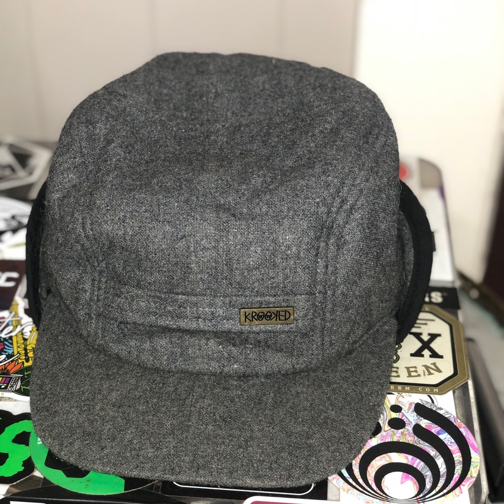 Brixton Krooked - hat with ear flap
